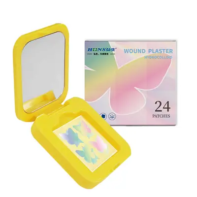 Acne Patches with Mirror Case, Absorbent and Makeup-Compatible - 6