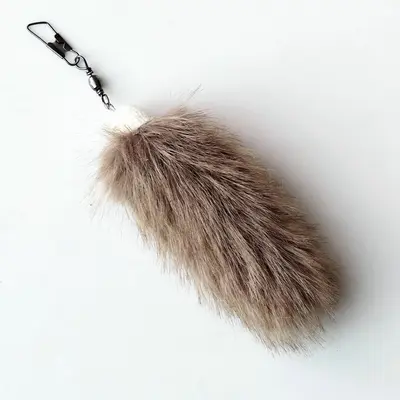 Imitation Rabbit Fur Cat Toy Refills with Small Tail - 11