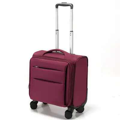 16 Inch Oxford Cloth Carry-On Trolley Case with Combination Lock - 9