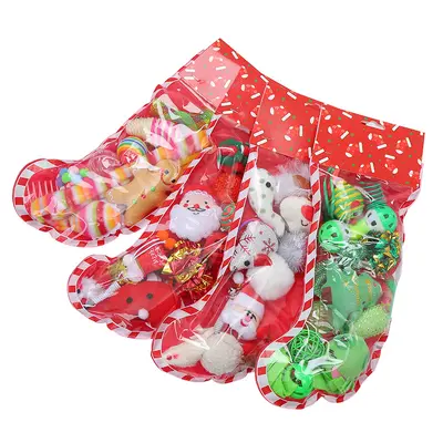 Cat Toy Christmas Assorted Set, PE Packaging - 1
