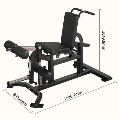 Sitzender Beinbeuger und -strecker, All-in-One Heimtrainer - 10