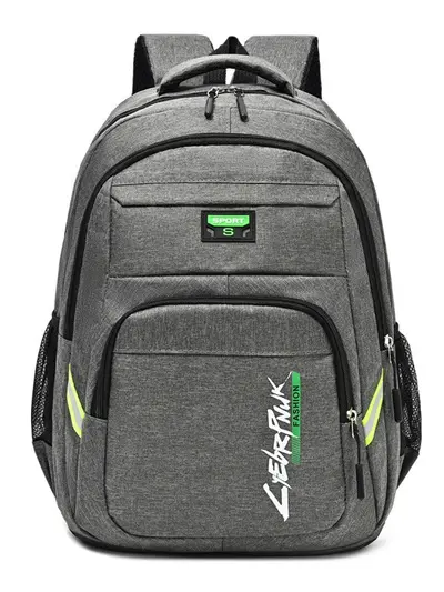 Grenzüberschreitende einfarbige Business-Rucksack Neues Modell großer Kapazität Studenten-Schulrucksack modisch schlicht Outdoor-Reise-Freizeit-Rucksack