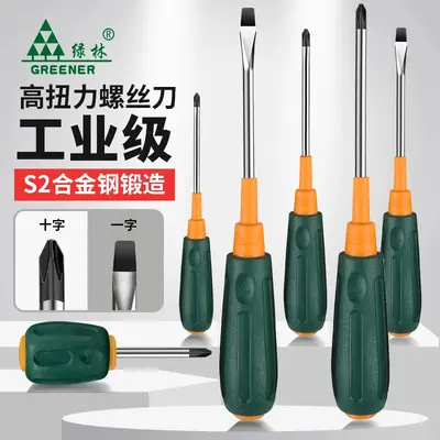 Magnetic Phillips and flathead screwdriver, non-slip