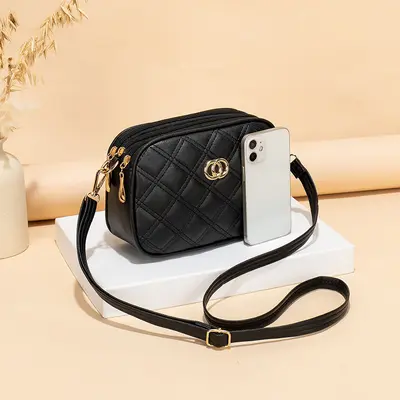 Bestickte modische Damenhandtasche mit großem Fassungsvermögen - 3