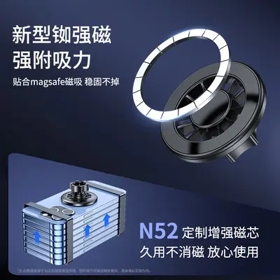 Auto-Handyhalterung mit MagSafe-Ringmagnet - 3