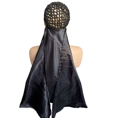Tragbare 2-in-1 Wrap Cap Bonnet Umschlagmütze - 7