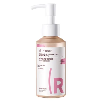 Эфирные масла для ухода за волосами Three Magic Hair Master Camellia восстанавливают сухие, пушистые, завитые и окрашенные волосы, делая их гладкими, ароматными и питательными. - 6