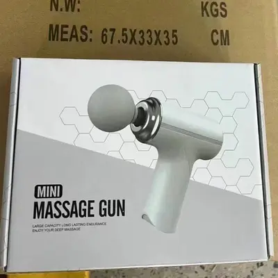 Mini fascia gun, four-head rechargeable, full body massage
