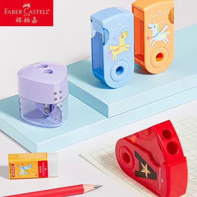 Faber-Castell Doppelloch-Drehspitzer für Schüler