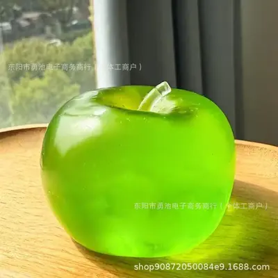 Ocean Apple Ice Cube Squishy Toy, Maltose Stress Relief Ball