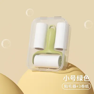 Portable mini lint roller, high adhesion, tear-off refill - 9