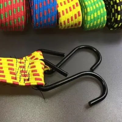 High Elastic Bungee Cord Tie-Down Strap for Bike and Luggage Rack - 3