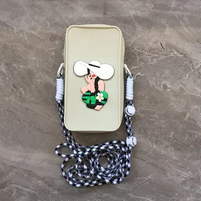 Silikon-Handytasche, Cartoon-Umhängetasche, tragbare Geldbörse, niedliche Mini-Schultertasche für Schülerinnen, Stress-Relief-Bubble-Tasche - 12