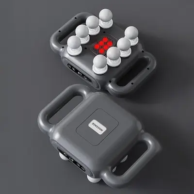 Multi-Head Mini Portable Fascia Gun for Full-Body and Neck Relief - 7
