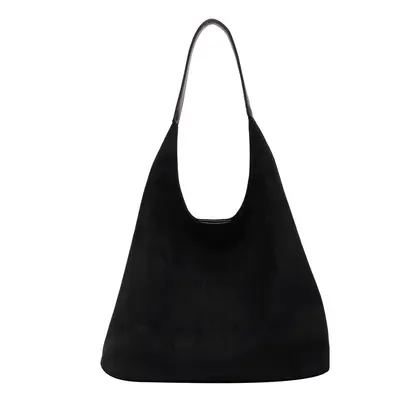 Women's Suede Tote Bag, Large Capacity, 2026 Autumn Winter Model - 9