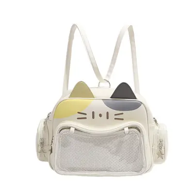 Cute Two-Dimensional Cat Bag, Transparent Crossbody Shoulder Bag for Women - 6
