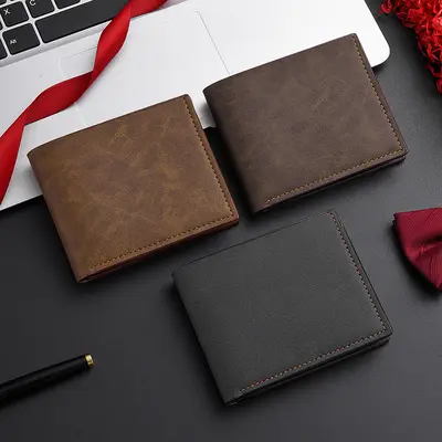 Men's Ultra-Slim Minimalist Wallet with Multiple Card Slots
