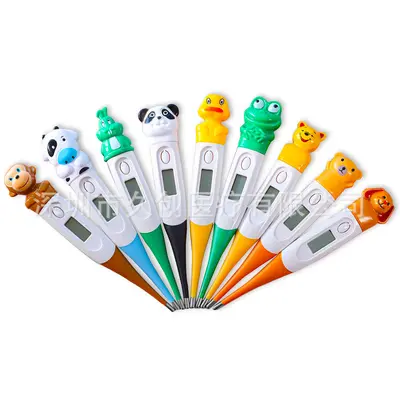 Soft-Tip Cartoon Puppy Digital Thermometer - 7