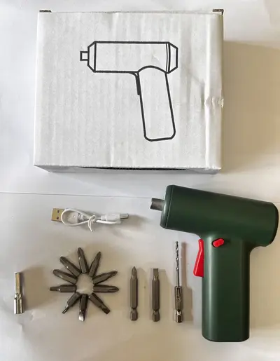 Multi-functional electric screwdriver set rechargeable lithium battery - 8