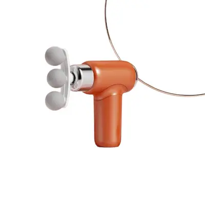 Fully Automatic 3-Head Fascia Massage Gun with 9 Interchangeable Heads - 5