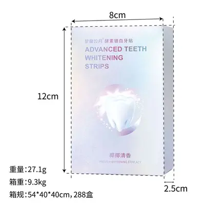 7D Teeth Whitening Strips with Enzyme, Removes Yellow Stains - 3