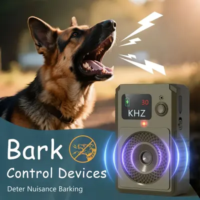 Ultrasonic Automatic Dog Anti-Barking Device, Prevents Noise Disturbance - 7