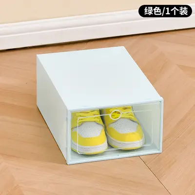 Transparente Schuhbox aus Kunststoff mit Deckel, Schuhaufbewahrung für zu Hause, staubdicht und feuchtigkeitsresistent, Schuhregal, Großhandelsakrylbox - 9