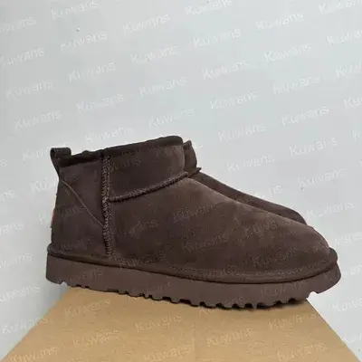 Kadın Kürklü Kalın Taban Kar Botu, Peluş Astarlı Kışlık Bot - 10