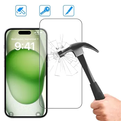 iPhone 18 Pro için temperli cam ekran koruyucu, gizlilik filmi