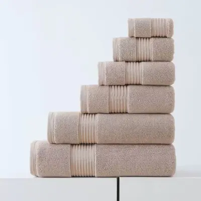 Cotton Towel and Bath Towel Set, 100% Pure Cotton, Four Pieces - 9