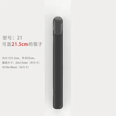 Chopstick box 304 stainless steel straws straw box creative outdoor travel portable wooden straws one person one stick - 9