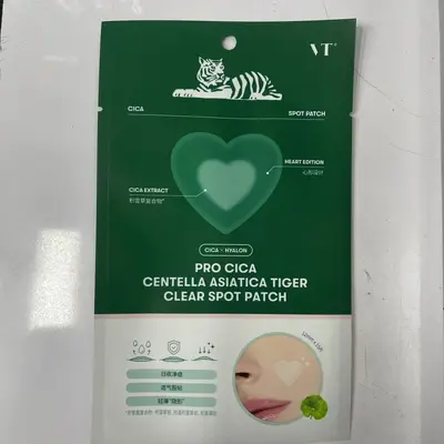 Корейские патчи от прыщей VT Acne Patch Tiger Patch невидимые прозрачные для мужчин и женщин, студентов, осветляют следы acne, закрытые комедоны, 18 штук, китайский стандарт - 8