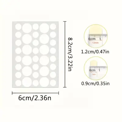 Invisible Acne Patches, Makeup-Compatible Transparent Concealer, 36 Pieces - 3