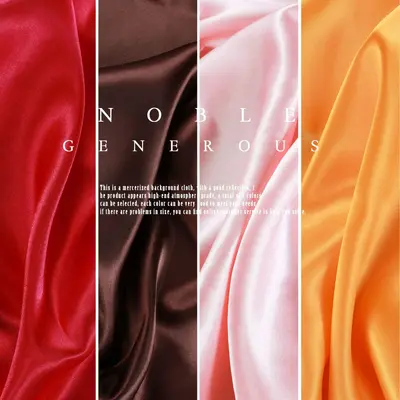 Silk backing fabric internet celebrity jewelry shooting background photo accessories photography background texture champagne mercerized fabric