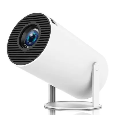 Evde kullanım için sınır ötesi orijinal hy300 varil projektör, Android 14 Bluetooth 4K küçük taşınabilir mini projektör fabrikası - 6