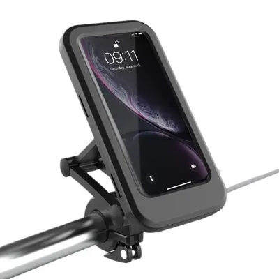 Motorcycle Phone Holder, Waterproof Handlebar Navigation Mount - 6