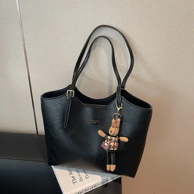 Retro Women's Tote Bag, Large Capacity Single-Shoulder Bag - 8