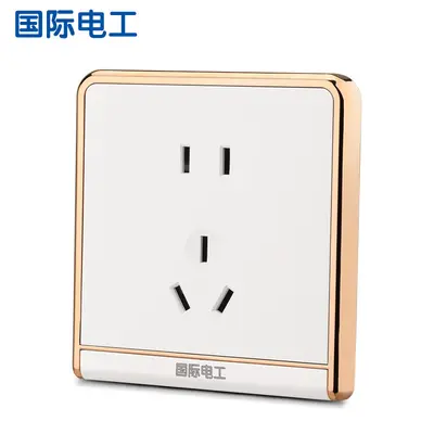 Type 86 Concealed Large Panel Switch and Five-Hole Socket Set with USB - 2