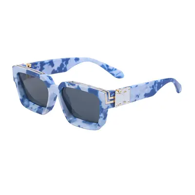 Millionär-Stil Herren-Sonnenbrille mit UV-Schutz - 5