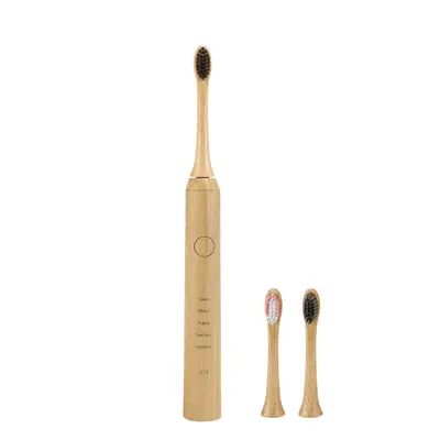 Sonic electric toothbrush, bamboo, inductive charging - 5