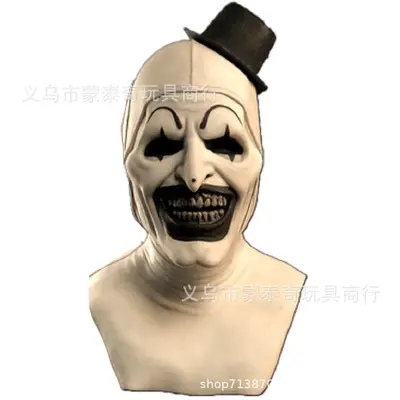 Halloween Horror-Kopfbedeckung Gruselige Clown-Latex-Kopfmaske