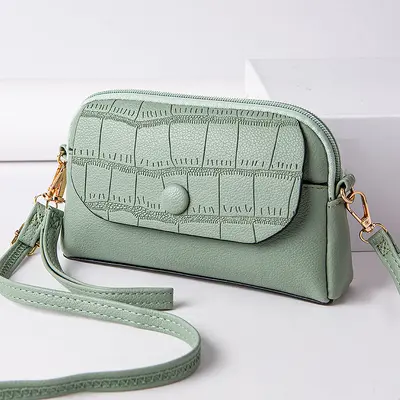 Small Crossbody Bag 2025 New Women's Style Shoulder Bag Premium Mini Handbag Versatile Middle-aged Mom Bag Phone Bag - 8