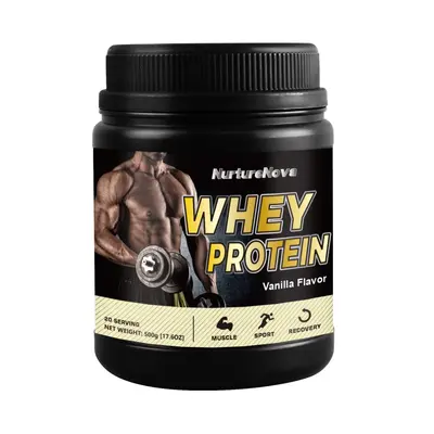 Whey Protein Tozu 500g Çikolata Vanilya Çilek Matcha - 9