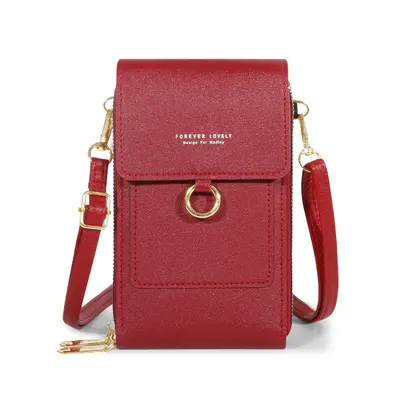 MADLEY Crossbody-Handytasche aus PU-Leder mit Touchscreen - 9