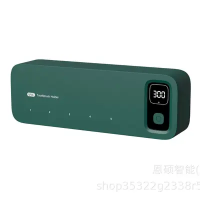 UV Toothbrush Sterilizer Disinfection Box Automatic Drying Electric Bath Storage Rack Wall-mounted No Drilling - 8