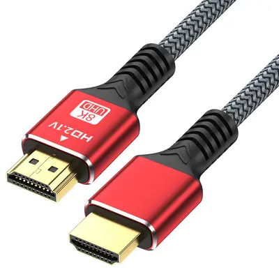 HDMI 8K Cable Version 2.1 for Monitors, TVs and Set-Top Boxes - 6