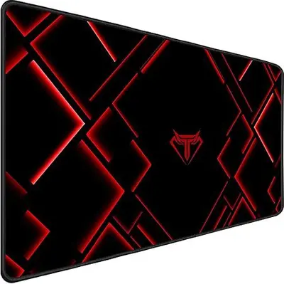 Black Anti-Slip Mouse Pad, Custom Design, Stitched Edges - 10