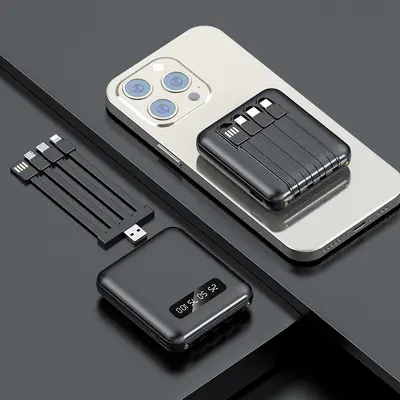 Wholesale mini high-capacity portable charger 20000 mAh cross-border gift fast charging mobile power bank customized logo - 7