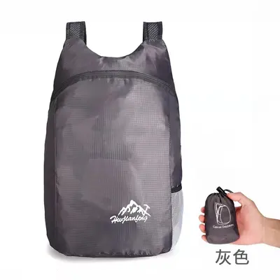 Faltbarer Mehrzweck-Rucksack, ultraleicht, tragbar - 8