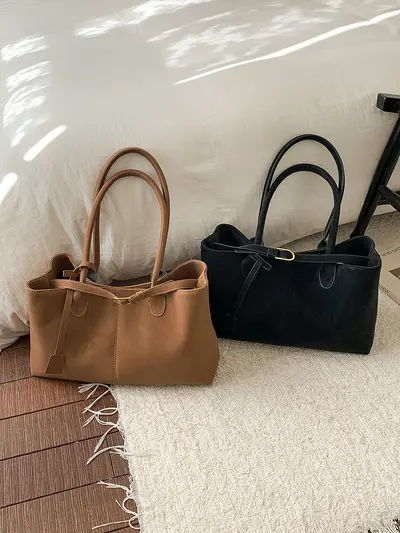 Large Capacity Tote Bag for Women, 2026 Commuter Underarm Shoulder Bag - 2